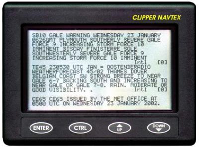 CLIPPER NAVTEX – Un display para navegar tranquilo