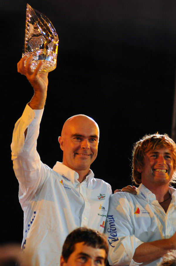 Entrega de premios segunda etapa VOR 2008-2009
