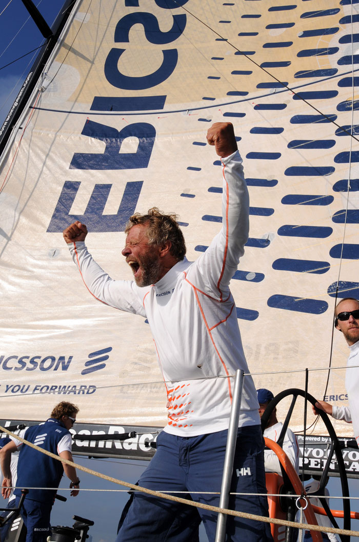 Ericsson 3 ganador de la etapa