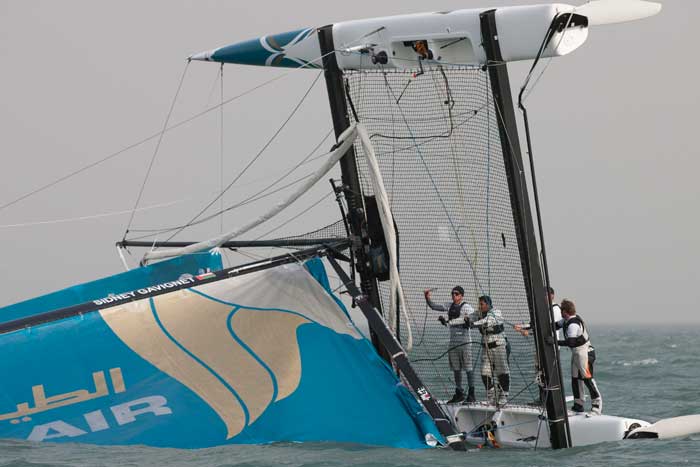Extreme Sailing Series, Acto 2, Qingdao (China), 15 de abril 2011