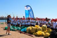 ECOMAR retiró 2.017,5 kilos de residuos de la isla de Saltés. Paraje Natural Marismas del Odiel