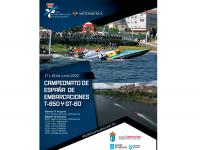 Presentación de la prueba del campeonato de España de embarcaciones T-850 t GT-60 en Tui