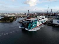 Baleària bota el Margarita Salas, su segundo fast ferry catamarán propulsado a gas
