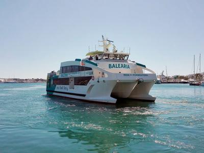  Baleària incorpora un segundo eco fast ferry en su línea entre Ibiza y Formentera 