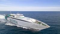 Baleària renueva los motores del fast ferry Ramon Llull, que une Denia y Formentera 