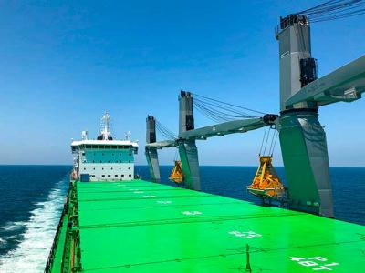  ESL Shipping recibe el Haaga, el segundo granelero propulsado por GNL de su flota 