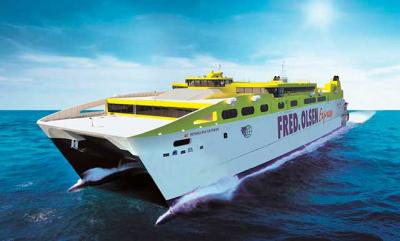  Fred. Olsen Express presenta una nueva línea directa de alta velocidad entre Las Palmas y Arrecife 