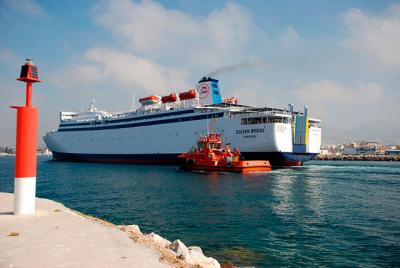  FRS incorpora a la línea entre Motril y Melilla el ferry Golden Bridge, tras su reacondicionamiento 