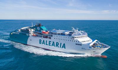 La Comisión Europea califica de “excelente” el proyecto de Baleària para remotorizar a GNL cinco buques de su flota