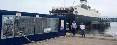  Suardiaz probará durante un mes un sistema de cold ironing en el puerto de Vigo 