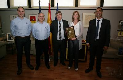 El Real Club Náutico de Vigo ha recibido hoy la Placa de Oro de la Real Orden al Mérito Deportivo