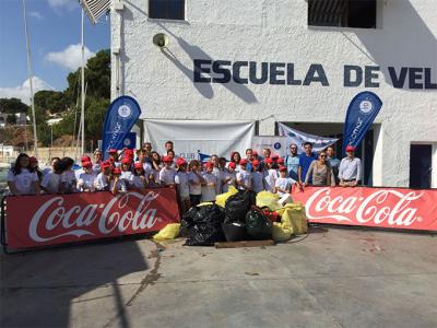 Jávea se apunta al programa de ECOMAR y Coca-Cola de limpieza de costas