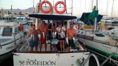 El local YEDRA IV lidera tras la 1ª jornada de pesca de la Copa de España Easyport
