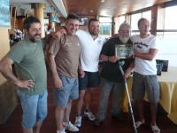 Espectacular jornada de pesca solidaria en el club nautico deportivo Riveira