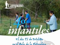 Un año mas el Club Deportivo El Campano Soriano va a celebrar sus jornadas infantiles en el Aula de Interpretación del Río Ucero