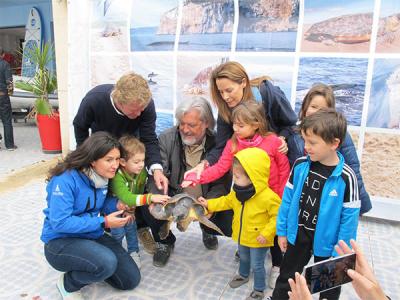 La Fundación Ecomar impartió talleres de reciclaje en el Salón Náutico de Dénia