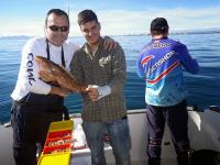 Fernando Moreno, del RC Regatas de Alicante Campeón Autonómico de Pesca desde embarcación Fondeada 2014,