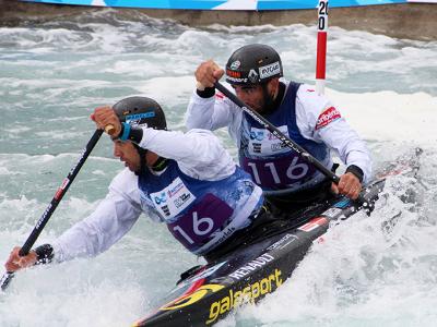 1er Test Olímpico de slalom en aguas bravas en el canal de Río 2016