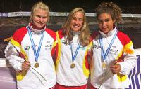 Oro y plata para el Slalom español en el Europeo de Solkan
