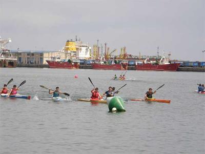 Cerca de 800 piragüistas participarán este fin de semana en las dos regatas organizadas en A Coruña