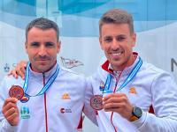 Oro, Plata con acento gallego en el campeonato de Europa de maratón que se está disputando en Dinamarca
