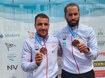 Tono Campos y Diego Romero campeones de Europa  de maratón