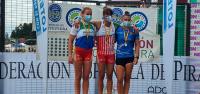 Veintucuatro medallas gallegas en la primera jornada del Campeonato de España sprint
