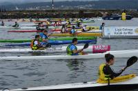 Cabanas (A Coruña) acoge el campeonato gallego de kayak de mar 