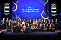 Antía Jácome y Rodrigo Germade coronados como los mejores palistas del año en la XXXIX Gala Nacional de Piragüismo