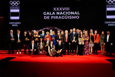 XXXVIII Gala Nacional de Piragüismo reúne a los mejores palistas del año