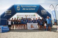 2 oros, 2 platas y 5 bronces para los deportistas alicantinos en el primer Campeonato de España de Beach Sprint
