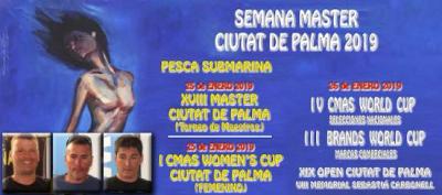 Semana del XVIII Máster Ciutat de Palma y IV CMAS World Cup de pesca submarina