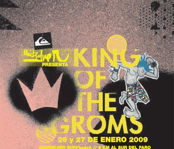 El lunes 26 de enero se pondrá en marcha la quinta edición del “Quiksilver King of the Groms”,