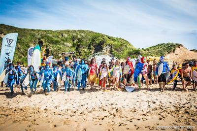 Surfistas de 4 continentes se dieron cita en la fiesta del surf por excelencia: el Cosmic Children