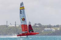 El F50 Victoria despega y demuestra su potencial en Bermuda