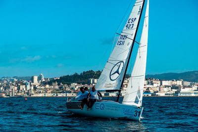 El Mercedes-Benz Sailing Team vuelve a la competición en Vigo