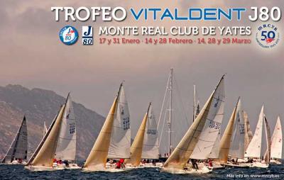 El Monte Real inaugura el calendario de regatas de 2015 con la celebración del Trofeo Vitaldent J80