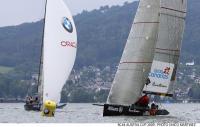 Isla Canarias Puerto Calero gana al Team Organika y BMW-Oracle y suma dos puntos en  la  RC 44 Austria Cup,