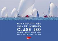 La Liga de Invierno Clase J80 abre  la temporada de regatas en Baiona 