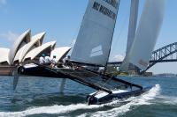 McMillan, a punto de entrar en la historia de Extreme Sailing Series™ en Sídney