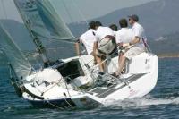 Portosín se prepara para la llegada de los barcos participantes en el Platu 25 World Championship