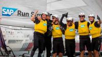 Primera victoria en un Acto para SAP Extreme Sailing Team en aguas de Qingdao