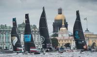 SAP Extreme Sailing Team lidera la primera jornada de Extreme Sailing Series™ en Rusia