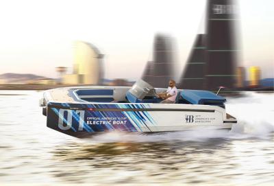 De Antonio Yachts presentará el E23, el barco eléctrico oficial de la 37ª Edición de la America's Cup