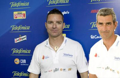 Jaime Arbones y Pepe Ribes, en el equipo “Telefónica” para la Volvo Ocean Race