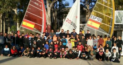 La FVCV participa en la concentración de la RFEV para las clases juveniles Laser y RS:X en el CTD Infanta Cristina en Los Alcázares