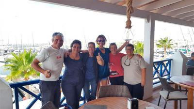 La travesía contra el cáncer de Ocean Dream llega a Lanzarote