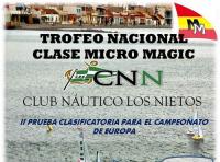 Trofeo nacional de la clase Micro Magic en el Club Náutico Los Nietos el proximo 18 y 19 de Enero