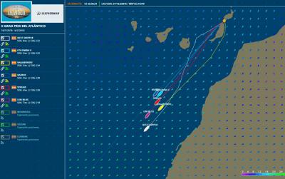 La flota del Gran Prix del Atlántico proa directa a islas Cabo Verde