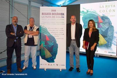 La Regata Oceánica La Ruta de Colón 2018 se presenta en el Salón Náutico Internacional de Barcelona